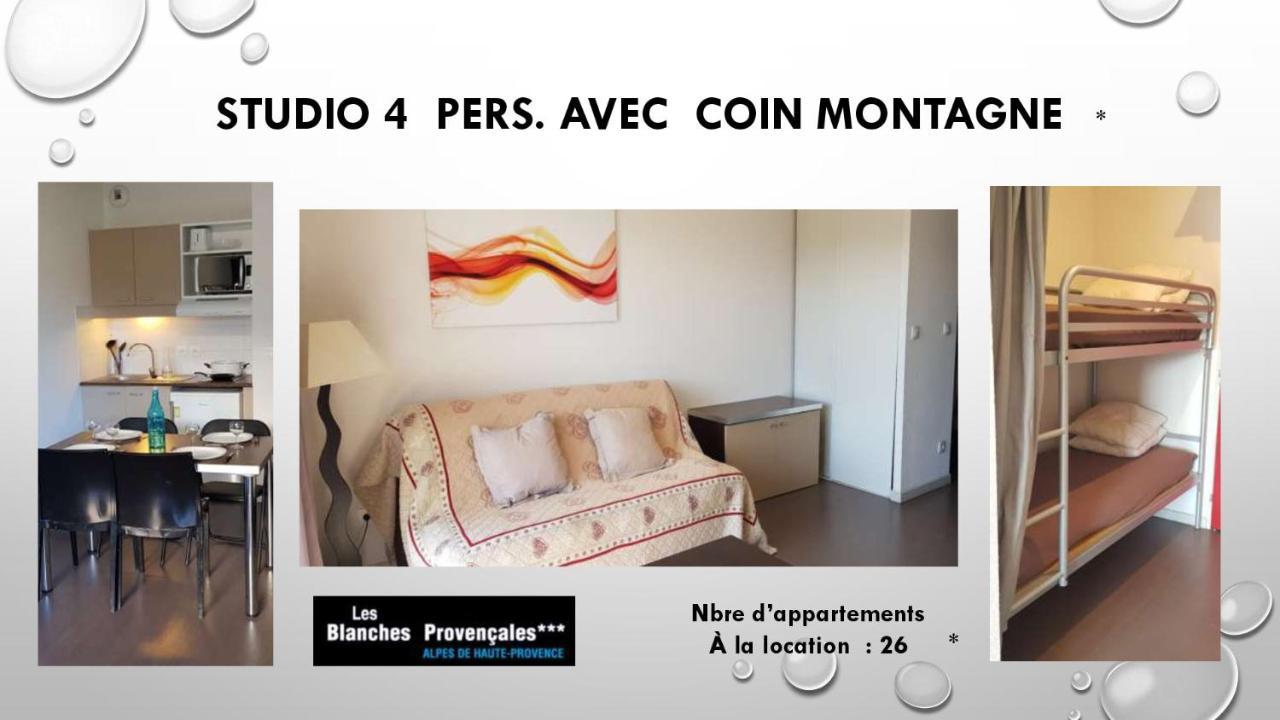 Les Blanches Provencales Bed & Breakfast Selonnet Exterior foto