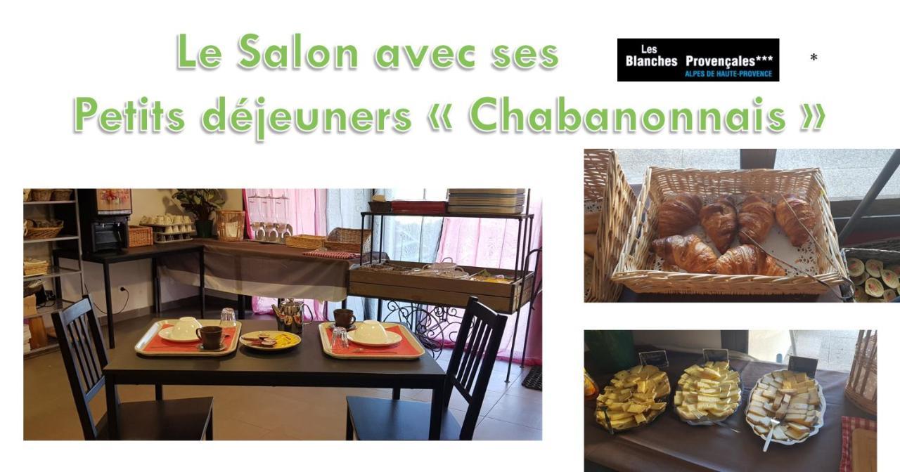 Les Blanches Provencales Bed & Breakfast Selonnet Exterior foto