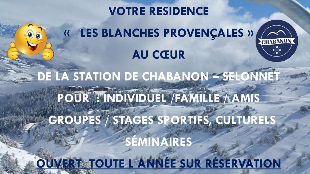 Les Blanches Provencales Bed & Breakfast Selonnet Exterior foto